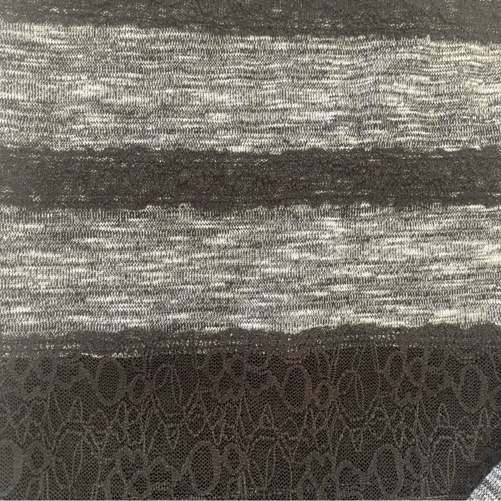 NWOT Free People black and grey maxi dress - Picture 12 of 13